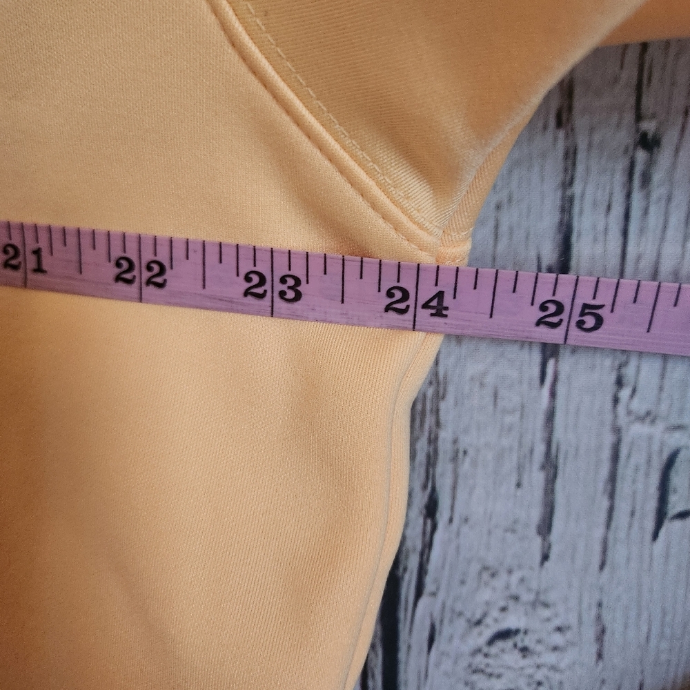 Nike Dri-FIT Peach Oversized Crewneck Sweatshirt Logo Taping Medium RETRO SPORTY - Picture 9 of 9